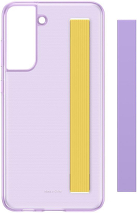 Samsung Clear Strip Cover Galaxy S21 FE Lavender