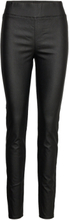 Fqshannon-Pa-Cooper Bottoms Trousers Leather Leggings-Byxor Black FREE/QUENT