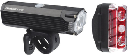 Blackburn Dayblazer 1000+65 Lyssett Sort, 1000+65 lumen, USB Oppladbar