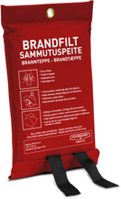 Brandfilt Housegard 120x120 cm Röd