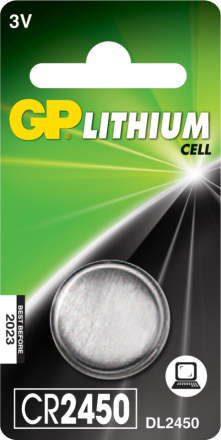 Knappcell GP Lithium CR 2450