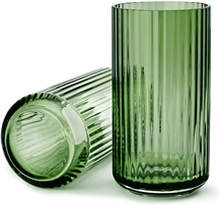 Lyngbyvasen Glass Copenhagen Green 20,5 cm Copenhagen green