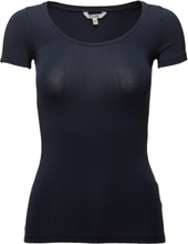 Siliana T-shirts & Tops Short-sleeved Marineblå MbyM*Betinget Tilbud