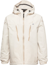 Monsune Hardshell Jacket Teens Outerwear Shell Clothing Shell Jacket Creme ISBJÖRN Of Sweden*Betinget Tilbud