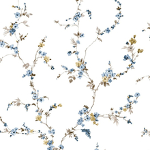 Noordwand Tapet Blooming Garden 6 Floral Strands vit och blå