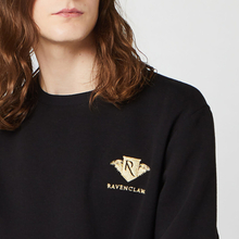 Harry Potter Ravenclaw Unisex Embroidered Sweatshirt - Black - S