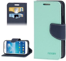 Samsung Galaxy S4 Plånboksfodral Fodral/Plånbok Turkos