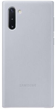 Etui Samsung EF-VN970LJ Note 10 N970 grå/grå lædercover