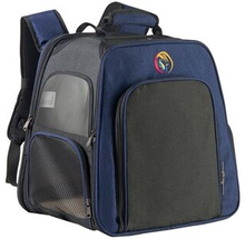 QS-051 Front Expandable Mesh Window Pet Carrier Backpack Cat Breathable Tote Shoulder Bag
