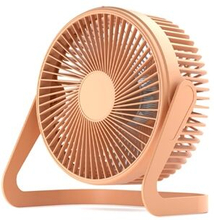 360 Degrees Rotating Fan USB Rechargeable Handheld Mini Low Noise Small Fan Summer Cooler