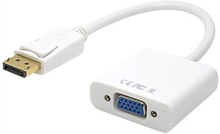 Big DisplayPort Male to VGA Female Converter Adapter Cable