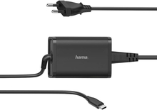 Hama Nätdel Notebook USB-C 100-240V 5-20V/65W