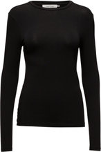 Ester Ls 265 Tops T-shirts & Tops Long-sleeved Black Samsøe Samsøe