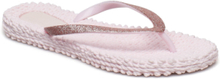 Flipflop With Glitter Shoes Summer Shoes Sandals Rosa Ilse Jacobsen*Betinget Tilbud
