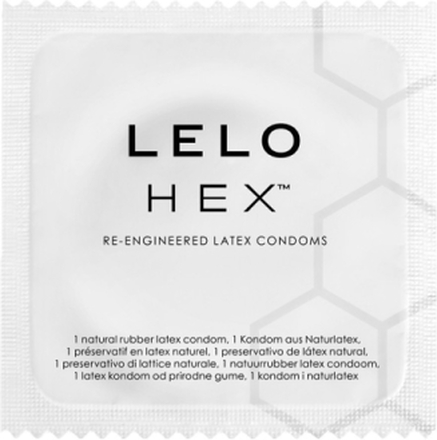 LELO: HEX, Kondomer, 12-pack