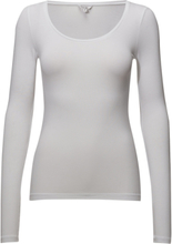 Anna T-shirts & Tops Long-sleeved Hvit MbyM*Betinget Tilbud
