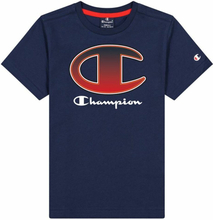 Kortærmet T-shirt Champion Crewneck T-Shirt B Marineblå 3-4 år