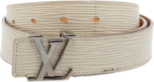 Louis Vuitton Ivoria Epi Leather LV Initial Belt