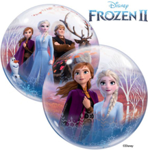 Stor Genomskinlig Orbz Ballong med Motiv - Frost 2 - Disney Frozen 2