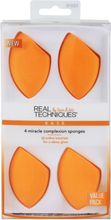 Real Techniques 4 Miracle Complexion Sponges Makeupsvamp Makeup Orange Real Techniques