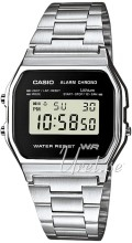Casio A158WEA-1EF Collection Stål 36.8x33.2 mm