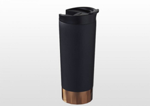 Kubek termiczny COPPER 510 ml (czarny), miedziana izolacja