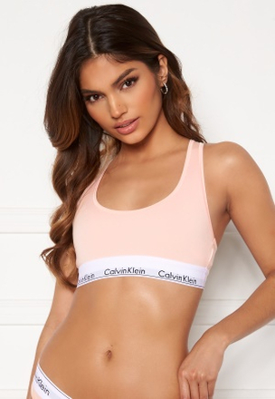 Calvin Klein CK Cotton Bralette 2NT Nymphs Thigh M