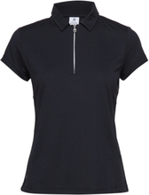 Macy Cap/S Polo Shirt Sport T-shirts & Tops Polos Navy Daily Sports