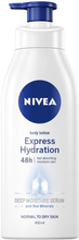 Nivea Express Hydration Body Lotion Pump 400 ml