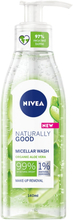 Nivea Naturally Good Wash Gel 140 ml