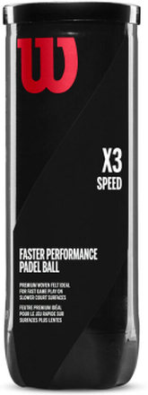 Padel X3 Speed Ball 3-pack Rör
