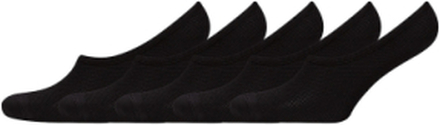 Decoy Footies Quick Dry 5-Pack Lingerie Socks Footies/Ankle Socks Svart Decoy*Betinget Tilbud