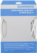 Shimano Dura Ace 7900 Bremsewiresett Hvit, Komplett med wire/strømper