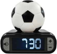 LEXIBOOK Fodbold vækkeur med 3D natlysfigur
