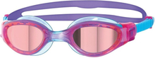 Zoggs Phantom Elite Mirror Jr Brille Lilla/Blå, Speil rosa linser