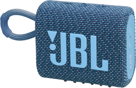 JBL Go 3 Eco Trådløs Bluetooth Højtaler - Blå