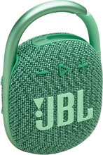 JBL Clip 4 Eco Trådløs Bluetooth Højtaler m. Karabinhage - Grøn