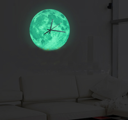 Klocka -Fluorecerande Måne