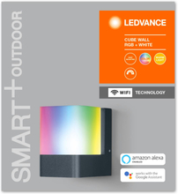 Ledvance - Smart+ Outdoor Cube RGBW Wall Light - WiFi - S