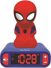 LEXIBOOK Spider -Man vækkeur med 3D natlysfigur