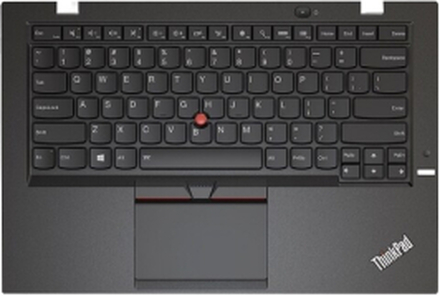 Lenovo 00HT309, Underhölje + tangentbord, Dansk, Tangentbord med bakgrundsbelysning, Lenovo, ThinkPad X1 Carbon Gen 3