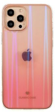 Aurora Effect Gradient Phone Case for iPhone 13 Pro , Anti-Slip Strip IMD Electroplating TPU Phone P
