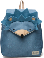 Happy Sammies Backpack S Hedgehog Harris Accessories Bags Backpacks Blå Samsonite*Betinget Tilbud