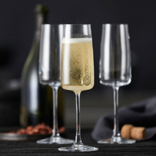 Champagneglas Zero, 4-pack - Lyngby Glas