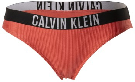 Calvin Klein Intense Power Rib Bikini Brief Koral polyamid Small Dame