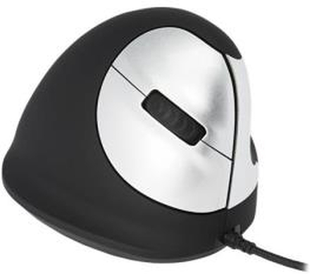 R-Go HE Ergonomic Mouse Medium (165-185mm), Right Handed, Wired