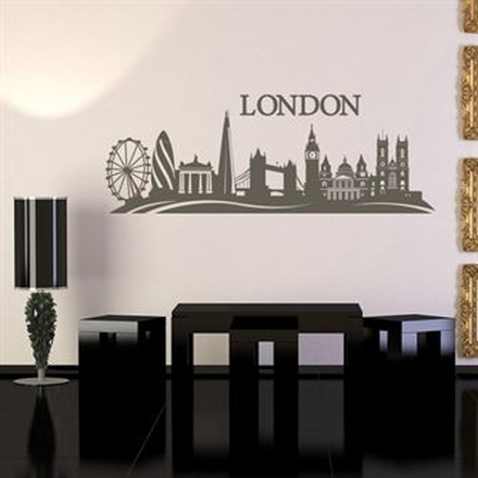 Wallsticker London skyline