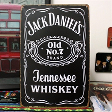 Emaljeskilt Jack Daniel's Old no. 7