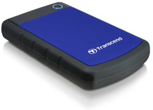 Transcend Transcend 2,5” ekstern harddisk, 1 TB USB 3.0, blå