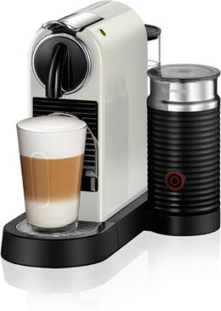 Nespresso Citiz & Milk White Kapsel Kaffemaskine - Hvid